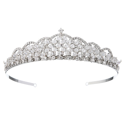 Remarkable Elegance Rhinestone Tiara, Necklace and Earrings