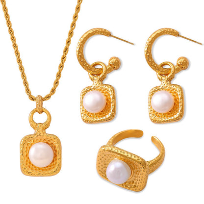 The Lexington Necklace, Earrings and Ring set