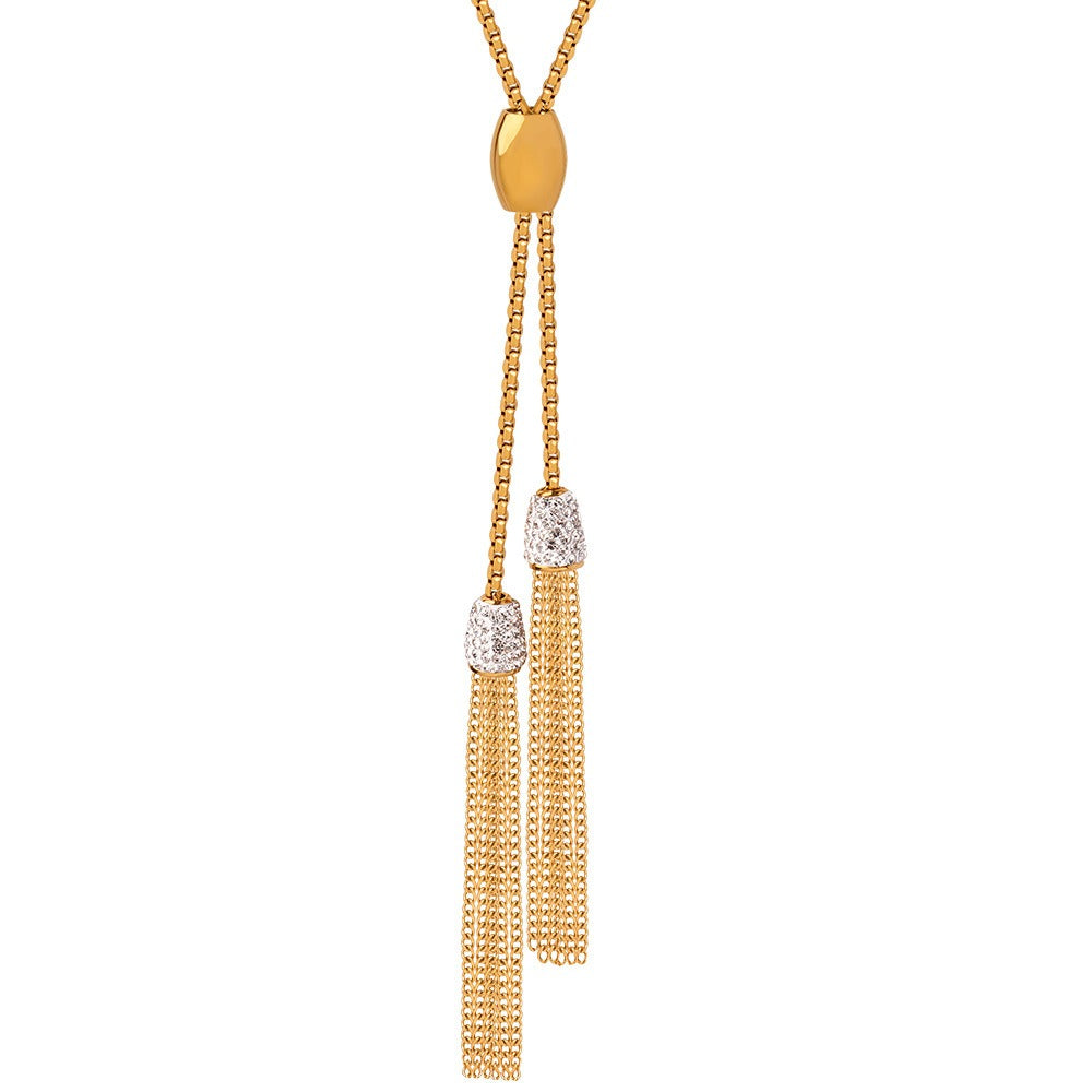 Lagachi Tassel Necklace