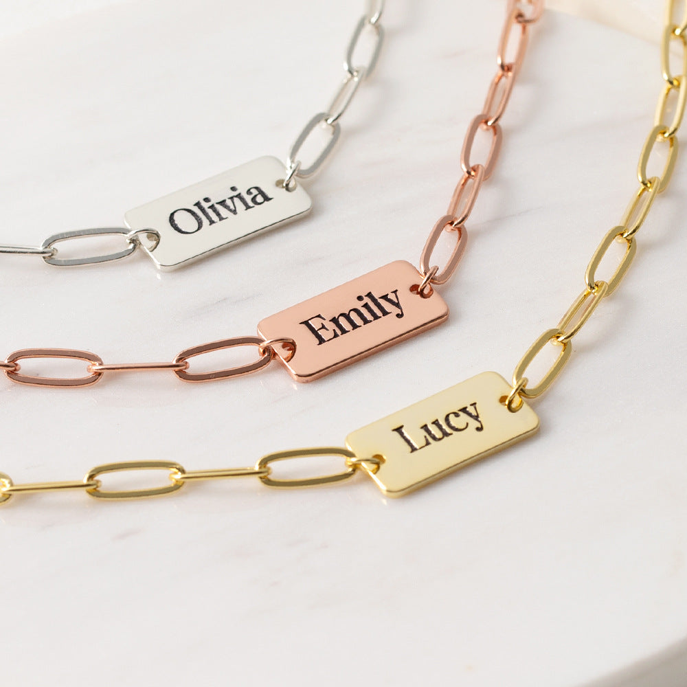 Unbreakable Bond - Customized Name Bracelet