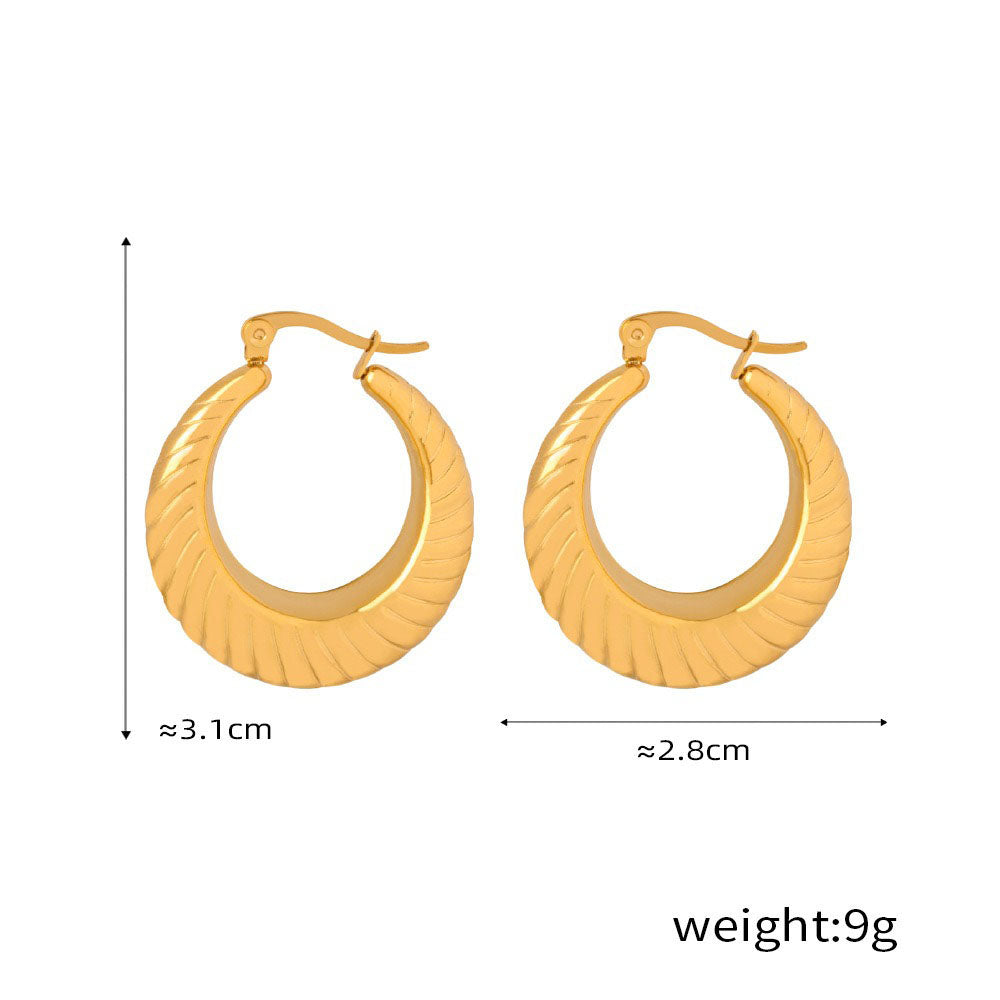 The Kelly Twist 18K Gold Earrings