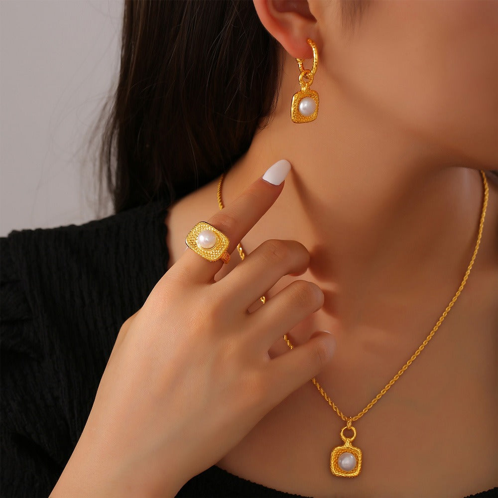 The Lexington Necklace, Earrings and Ring set