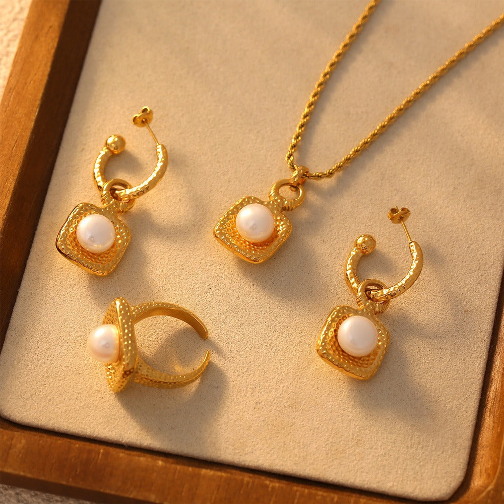 The Lexington Necklace, Earrings and Ring set