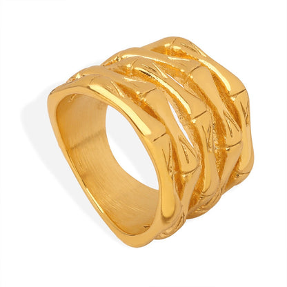 Gold multi-layered bamboo