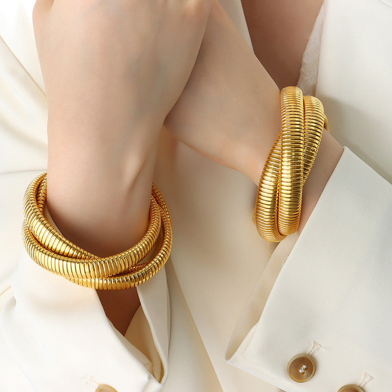 Liv Oliver - Three-layer bracelet set