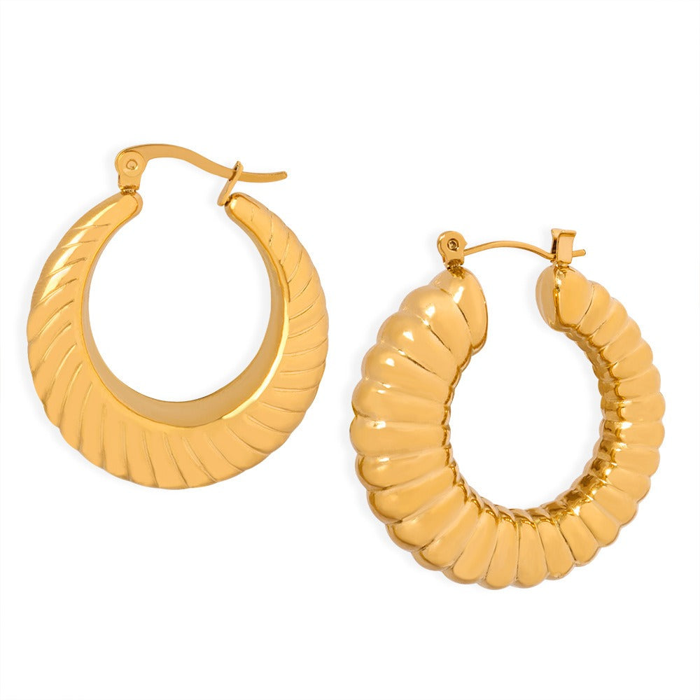 The Kelly Twist 18K Gold Earrings