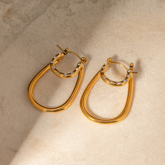 Rachel Hoop Earrings